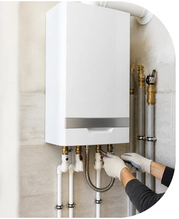 Профессиональный монтаж настенного котла в Королёве под ключ