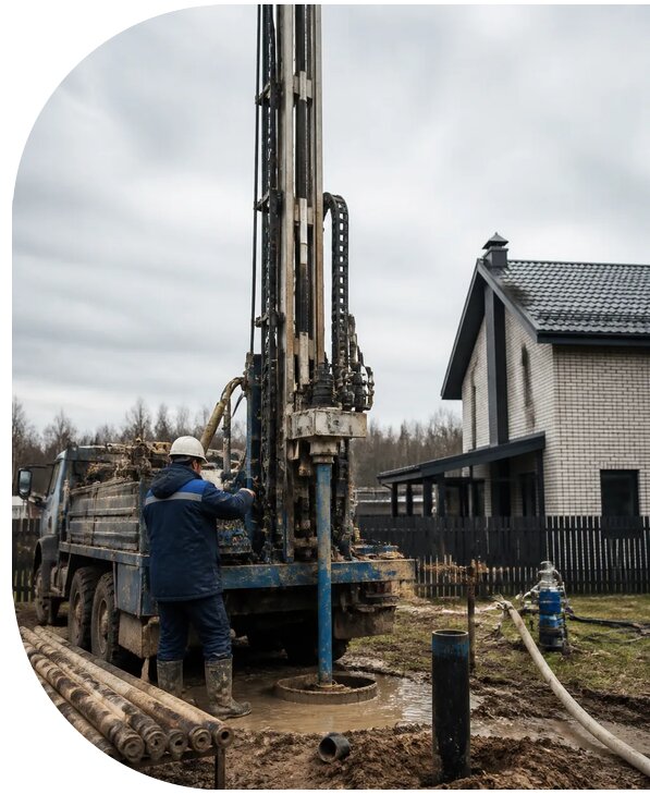 Бурение скважин на воду под ключ в Королёве от 124764 р. | АПаруса-Кор